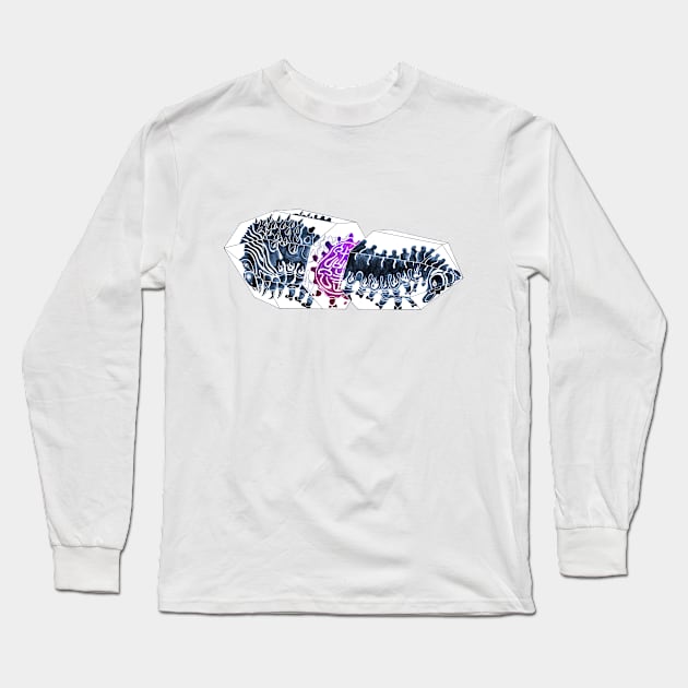 Caterpillar Long Sleeve T-Shirt by Jianrong_Lin